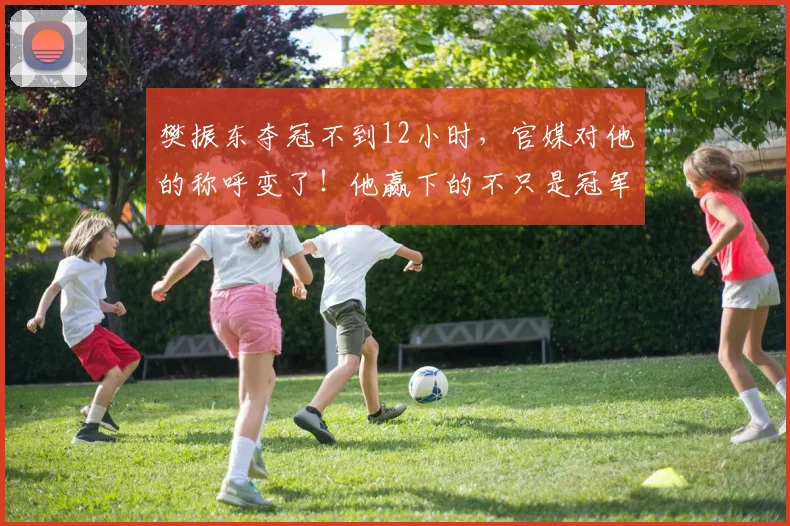 樊振东夺冠不到12小时，官媒对他的称呼变了！他赢下的不只是冠军